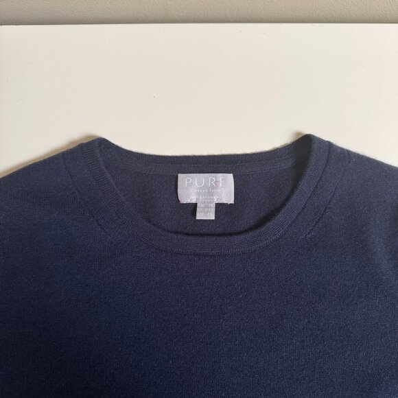 PURE COLLECTION CASHMERE CREW NECK SWEATER - Picture 5 of 9